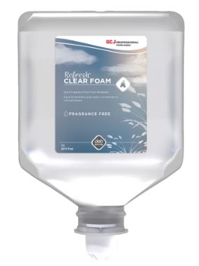 CLEANER HAND REFRESH FOAM CLEAR LT DUTY 2LTR 4/CS - Light & Medium Duty